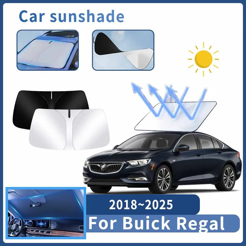 

Auto Parts For Buick Regal 2018~2025 2019 Sunshade Windshield Sun Protection Heat Cover Summer Car Interior Accessories Tools