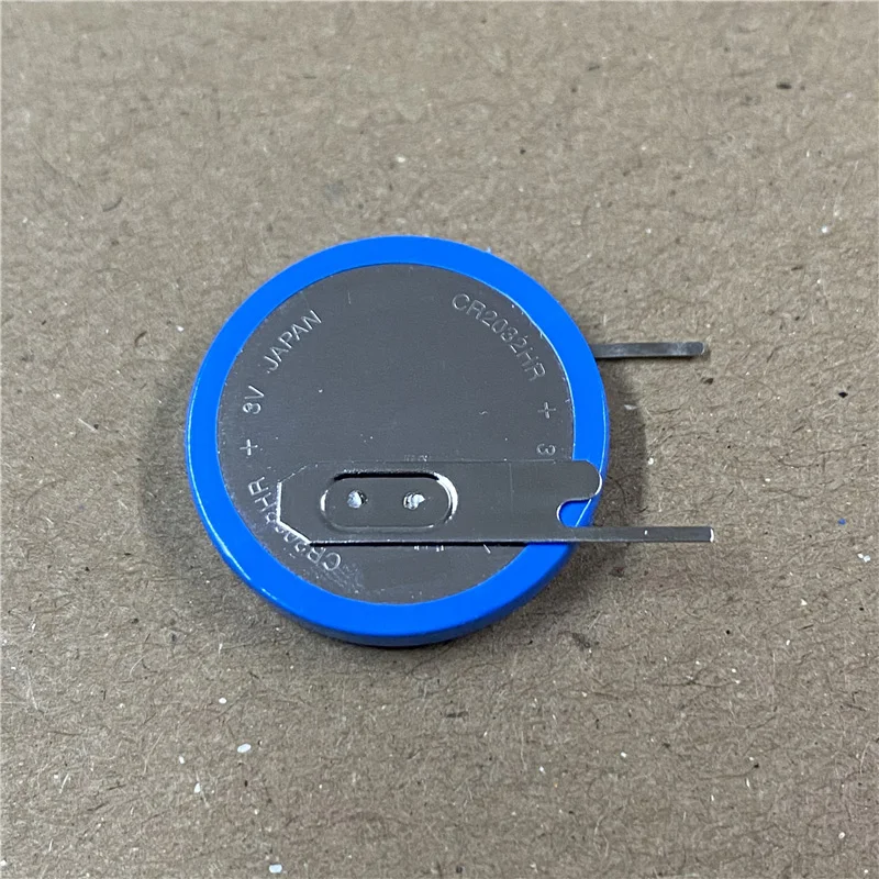 CR2032HR 3V button battery with added pins for automotive tire pressure sensor TPMS lithium battery CR2032W