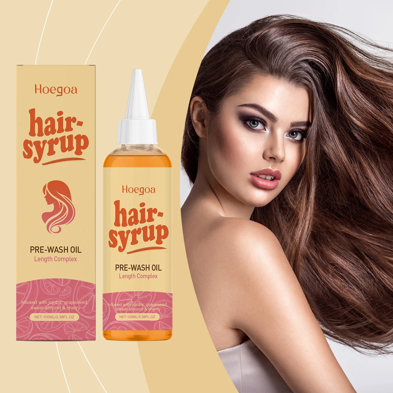 Hoegoa العناية بالشعر زيت طبيعي إصلاح تدليك فروة الرأس التالف تحسين الجذور تخفيف التوتر زيادة نمو الشعر جوهر مغذي #5