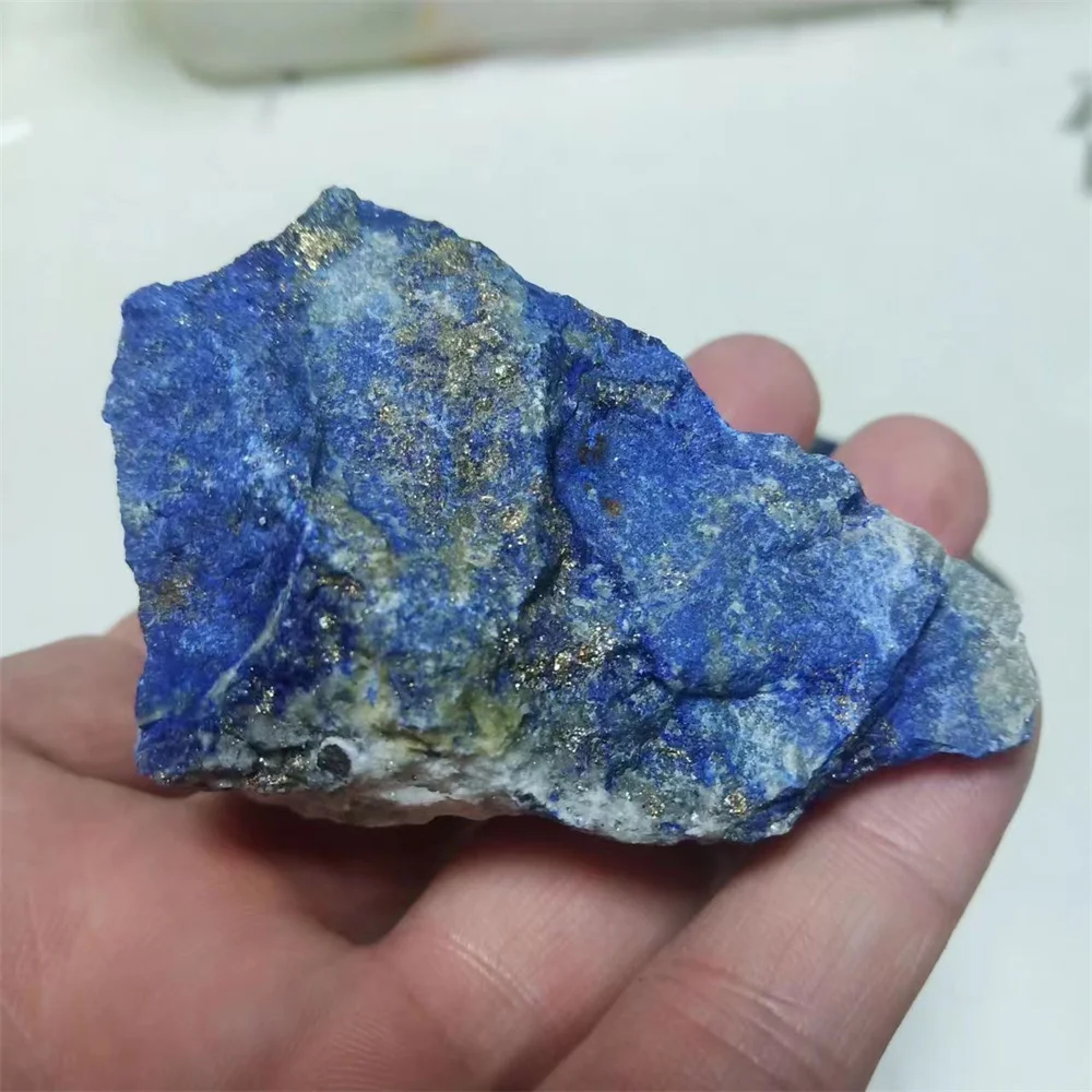 Natural Lapis Lazuli Rough Stones Healing Quartz Crystal Afghanistan Raw Mineral Specimens Home Decor Jewelry