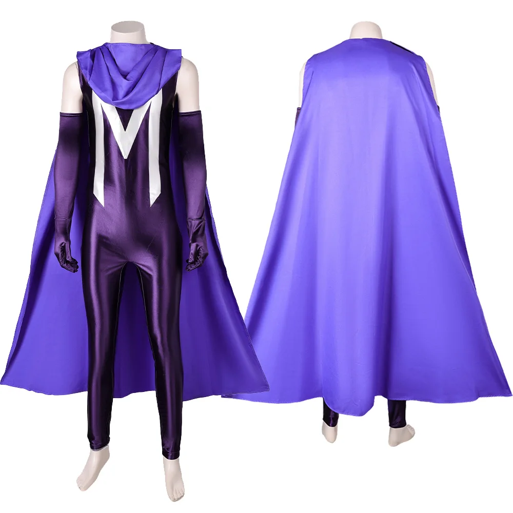 Magneto Cosplay Fantasy Cloak Jumpsuit Cartoon Anime X Super Villain Costume Disguise Adult Men Roleplay Fantasia Outfits Male