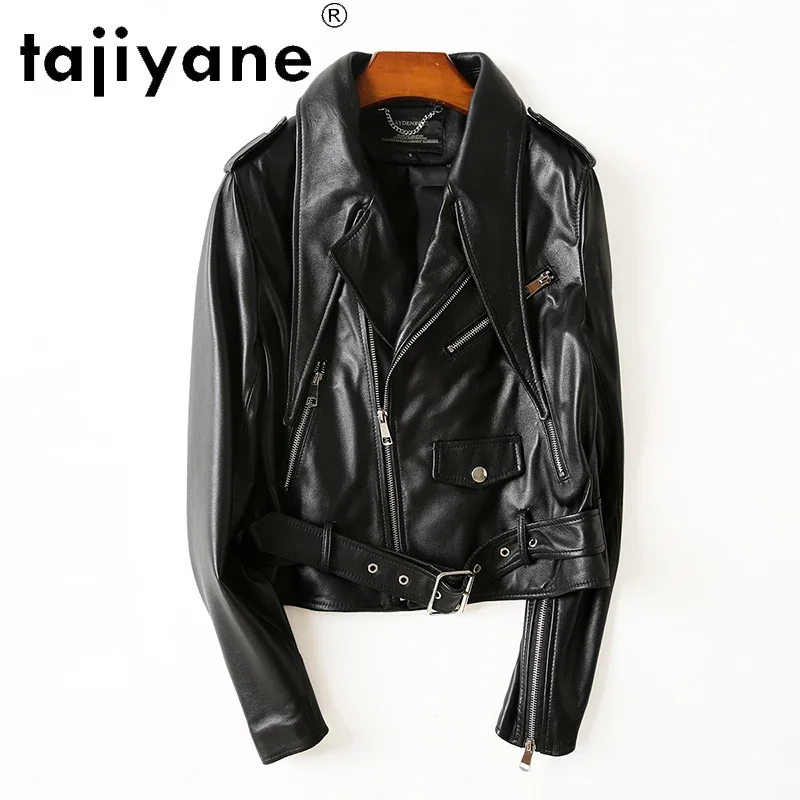 

Tajiyane High Quality Real Leather Clothes for Women Ladies Genuine Sheepskin Coats Woman Coat Spring Mujer Chaqueta TN2488