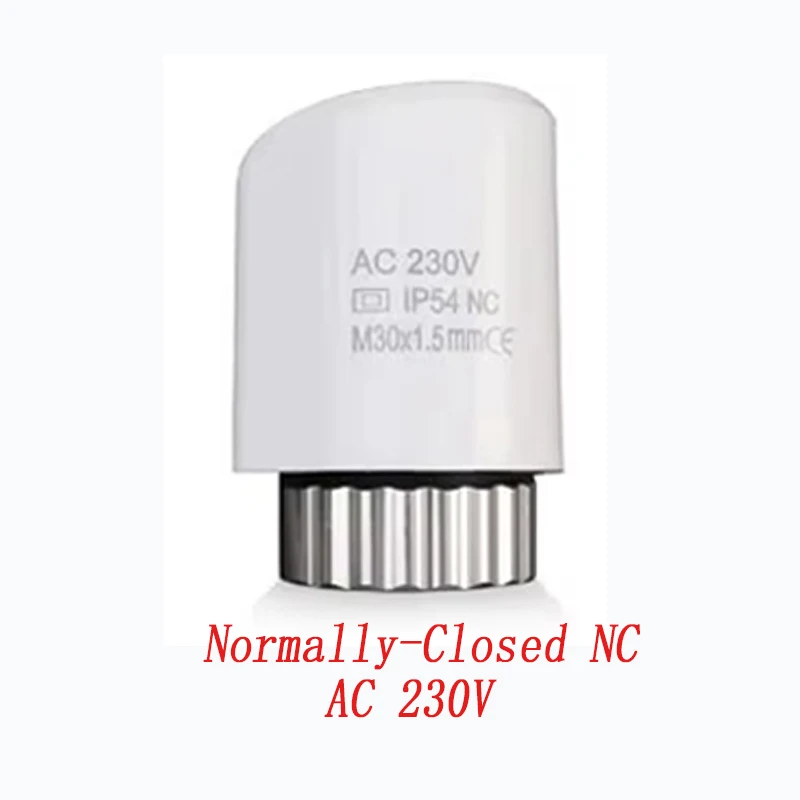 

коллектор 220 В 24 В электрический термопривод термоэлектрический приводной двигатель нормально открытый закрытый для подогрева пола