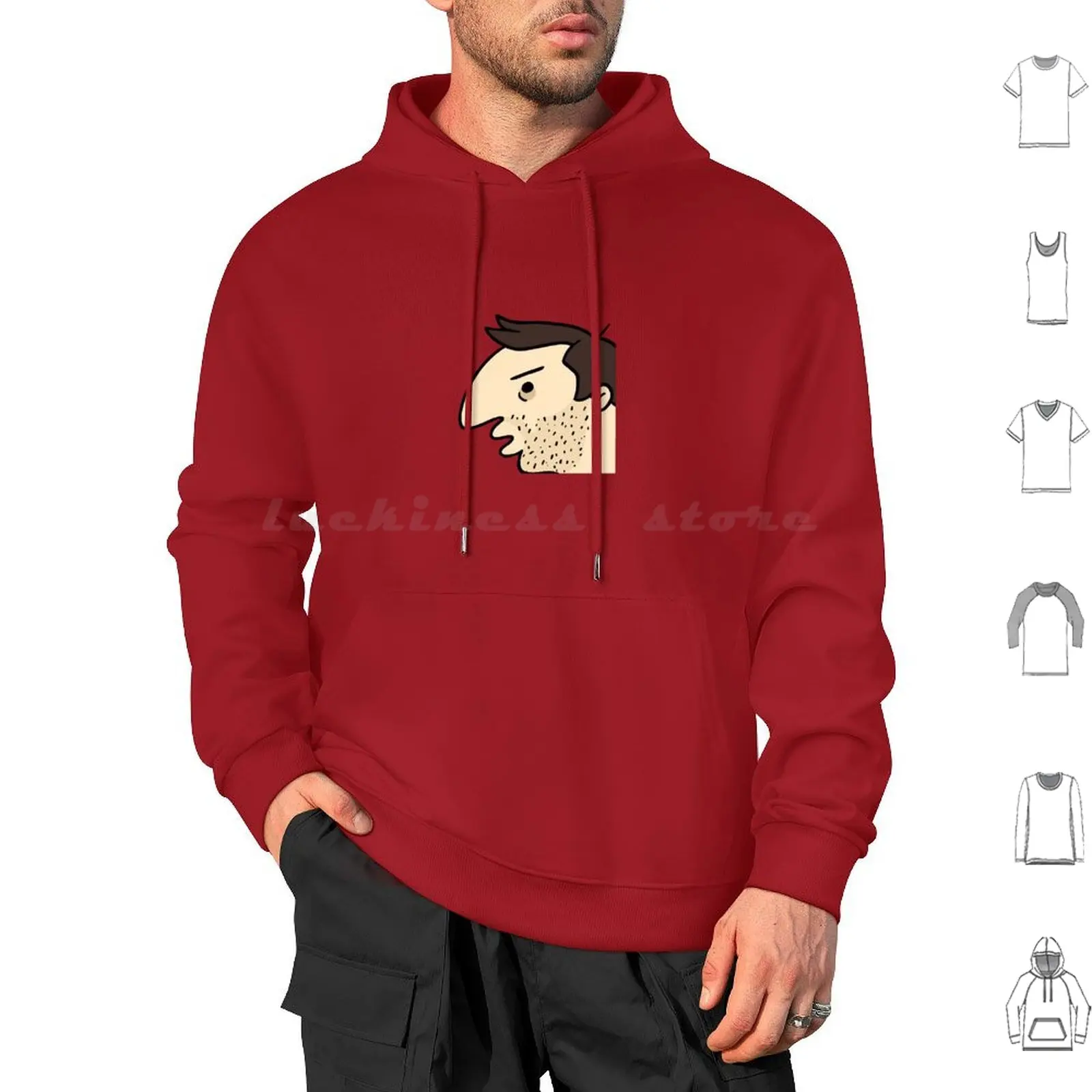 Zach Hadel Psychicpebbles Hoodie cotton Long Sleeve Psychicpebbles Oneyplays Smiling Friends Adult Swim Oneyng Sleepycabin