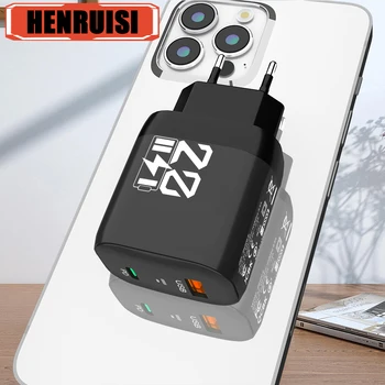 20W USB şarj hızlı şarj cep telefonu tipi C PD şarj hızlı şarj 3.0 duvar adaptörü iPhone 15 Samsung Xiaomi 14 şarj