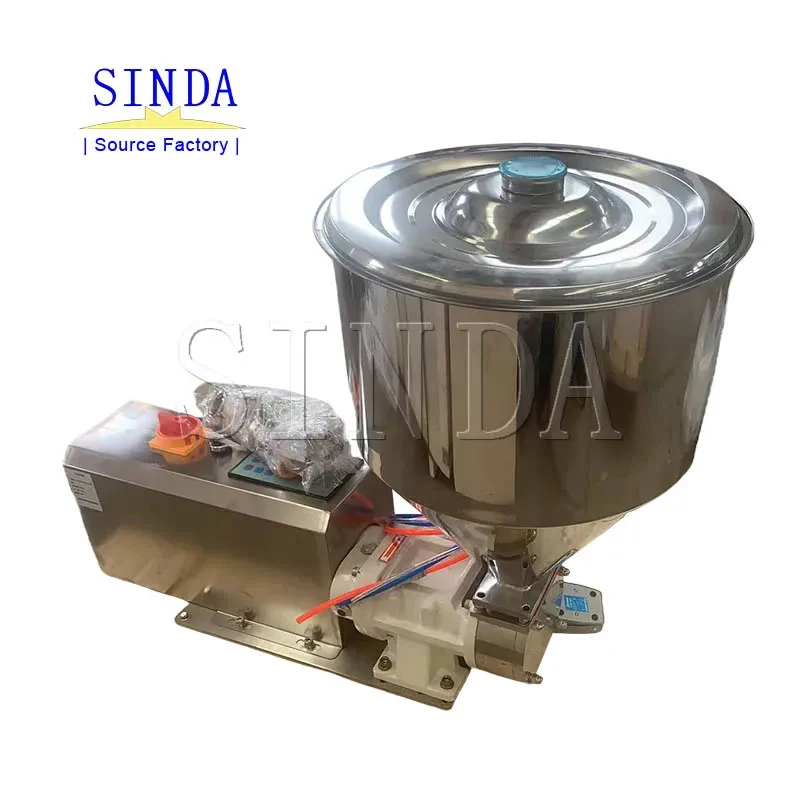 

(Депозит за морские перевозки) Полуавтоматический сервоприводный насос Sinda высокого давления для розлива пищевых жидкостей, джема, арахисовой пасты, тахини с возможностью индивидуальной настройки