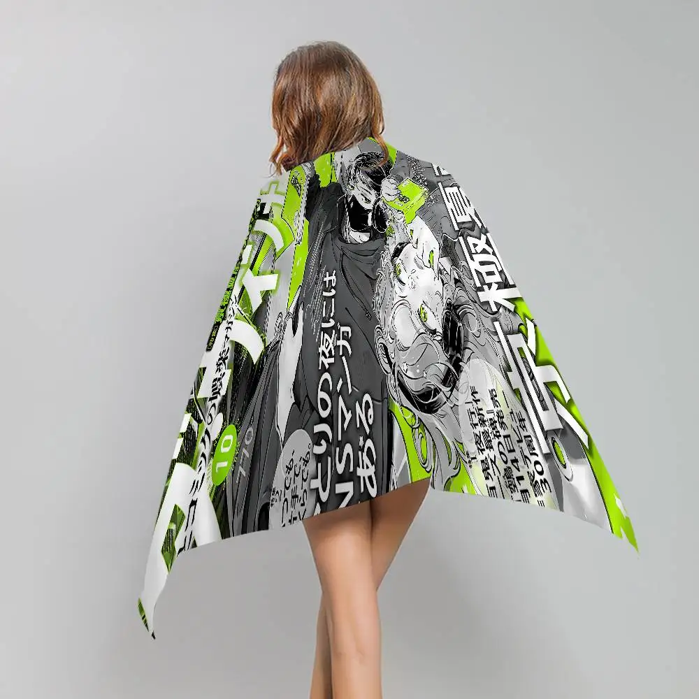 The Guy She Was Interested In Wasn't A Guy At All Cartoon Beach Towel Cute Room Decor Bath Girls Towels For Bathroom Shower #5