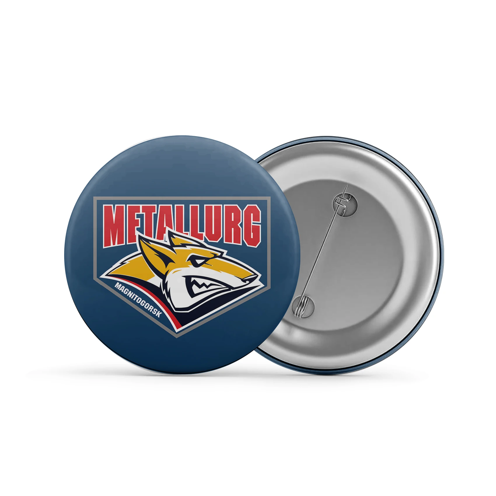 KHL Russian Professional Hockey Metallurg Magnitogorsk Brooch Badge Backpack AccessoriesCommemorate Support Custom HZ-217