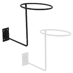 Motorcycle Helmet Metal Wall Mounted Hat Rack Screw Black Paint Baking Rack Bicycle Display Holder Moto Equipments Accessories