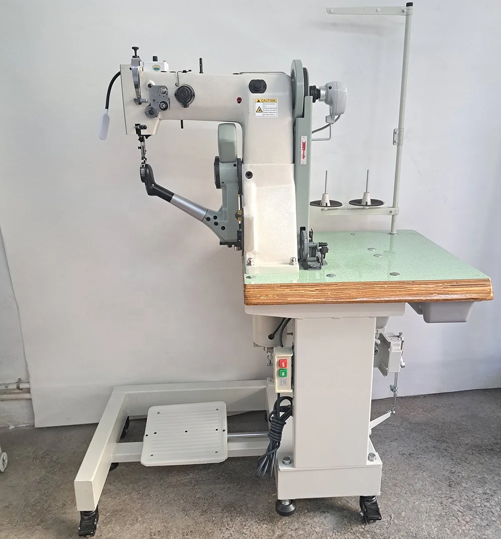 BY-168 High Quality Brand Industrial Side Seam Walking Foot Lock Stitch Motor Mechanical Shoe Sole Sewing Machine