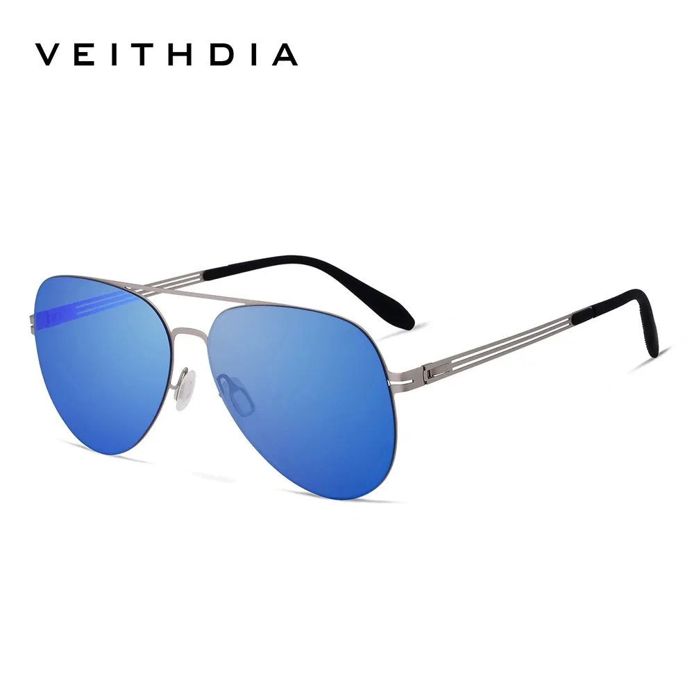

VEITHDIA Новое поступление модные солнцезащитные очки-пилоты поляризационные UV400 нейлоновые очки для спорта на открытом воздухе для вождения для мужчин и женщин FA8218