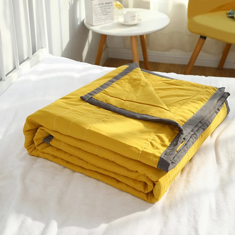 Ice Blanket For All-Season - Summer Cooler Quilt For Hot Sleepers And Night Sweats