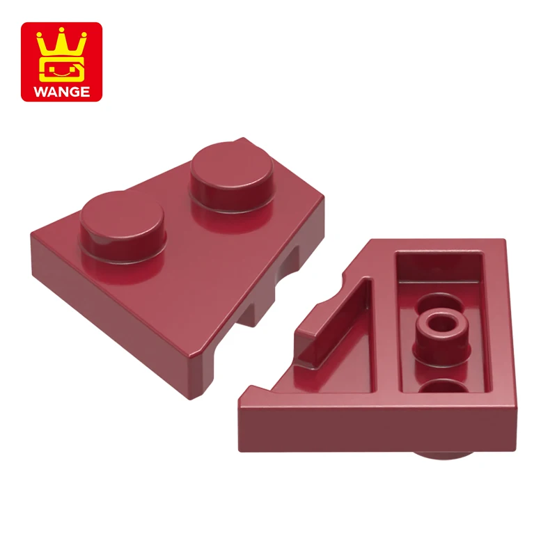 

WANGE 24307 50g/100 pcs Wedge Plate 2 x 2 Left Right Block Moc Accessories Compatible with Brick DIY Children's Toy Assembly