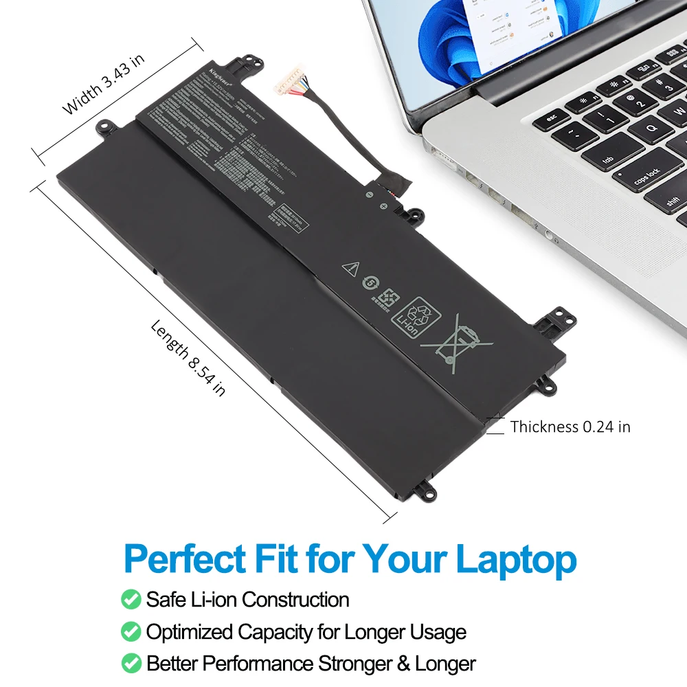 ASUS ROG Flow Z13 GZ301 Baterija C41N2102 - usage example
