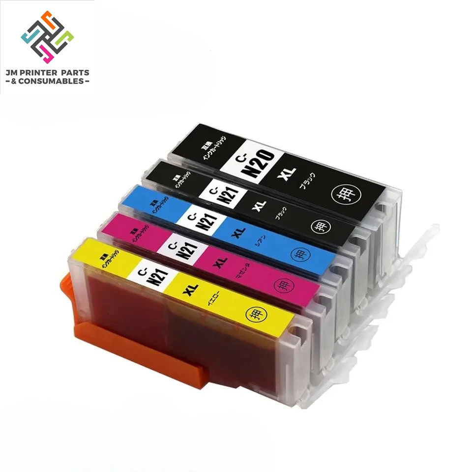 JM  XKI-N20 XKI-N21 XKI N20 N21 Premium Color Compatible Inkjet Ink Cartridge for Canon PIXUS XK100