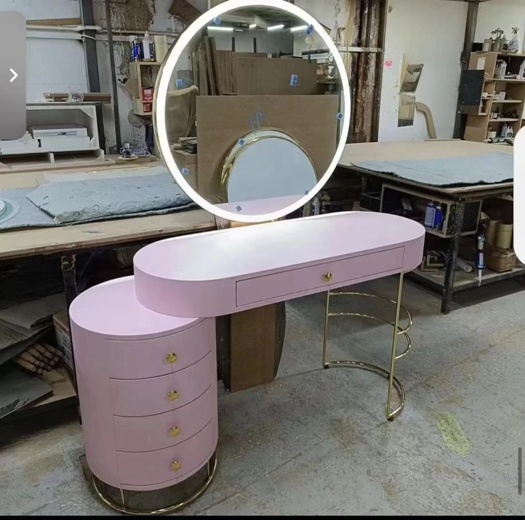 * Table Tennis Training Equipment LED Nail Manicure Marble Top Table Modern Manicure Table Good