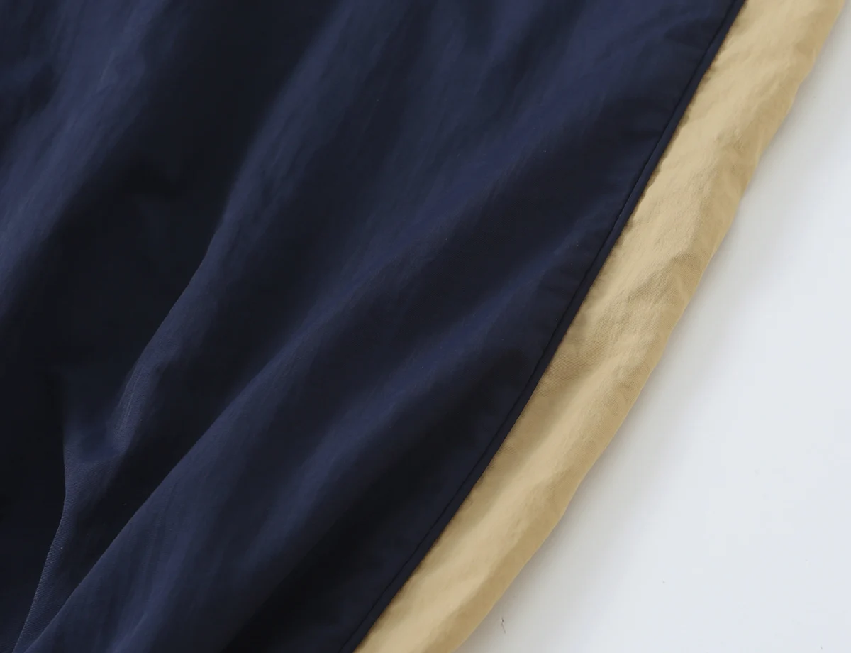 KONDALA Damen Trendiges High-Street Kontrast-Hosen-Set mit Reißverschlussjacke und Hose mit elastischem Bund, Frühherbst 2026, lässiges sportliches Damen-Set – Detail 21