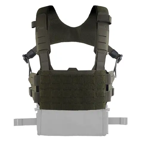 Tactical Vest Modular Chest Rig with Multifunctional Strap Outdoor Camping Field Training MOLLE Expansion Hunting Gear