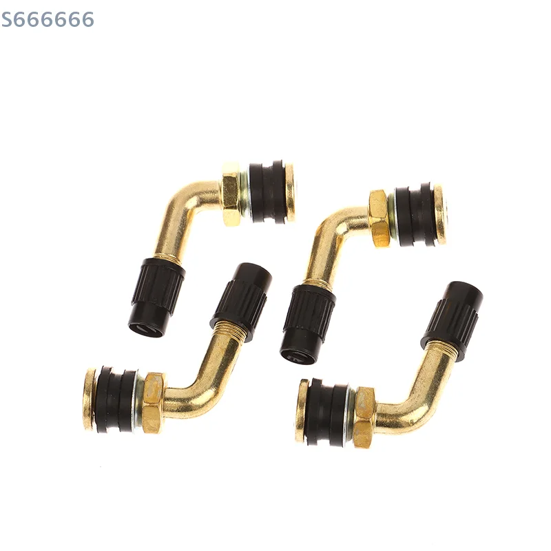 4 قطعة 90 درجة صمام زاوية السيارات ينبع لملحقات الدراجات النارية أجزاء إطارات العجلات لايحتاج #6