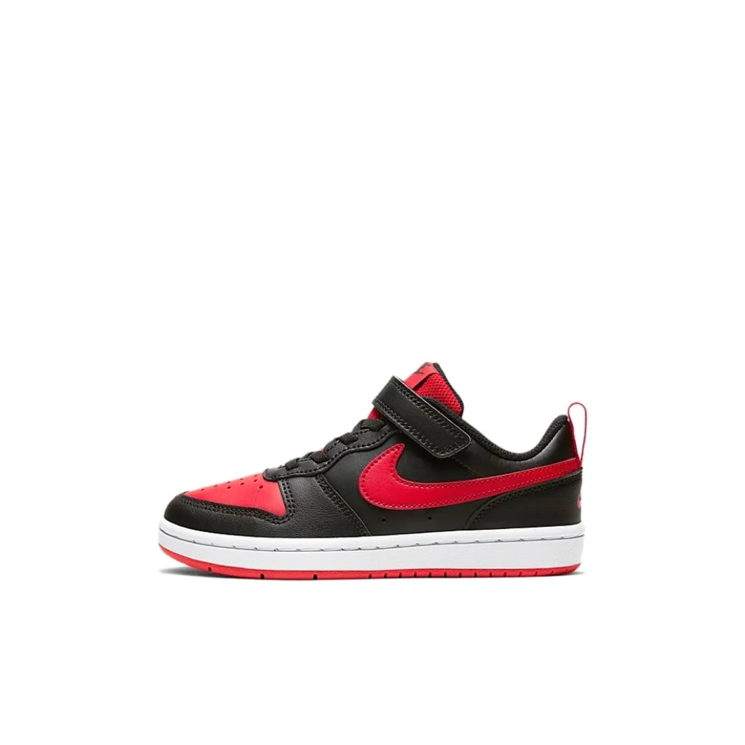 NIKE Court Borough Low 2 Children's Shoes for Boys and Girls, Casual Low-Top Basketball Shoes, Sneakers