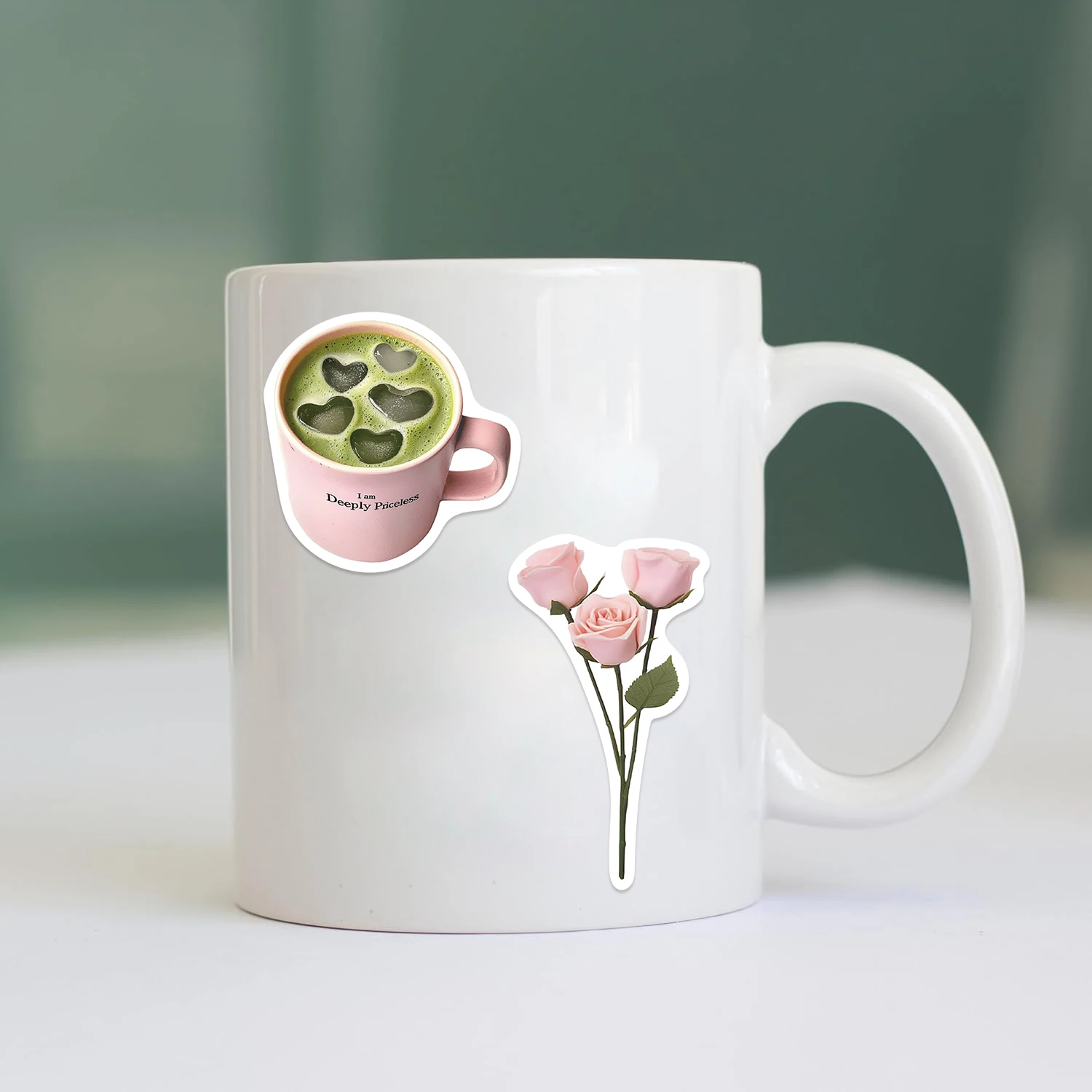 50 peças de adesivos pastel, adesivos de grafite requintados e legais, adesivos de desenhos animados para laptop, decorações de presente divertidas e clássicas.