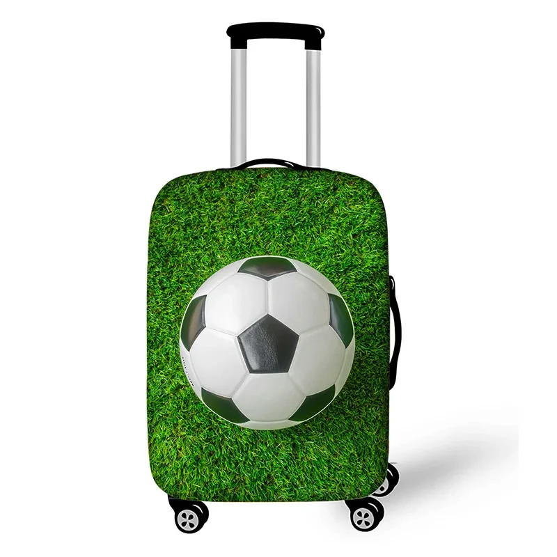 Football Basketball Pattern Luggage Protective Cover 18-32 Inch Trolley Case Cover Travel Accessories Suitcase Protective Cover