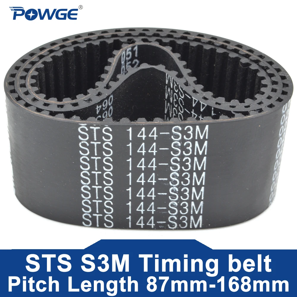 

Ремень ГРМ POWGE STD S3M Lp = 87 111 114 117 120 123 126 129 135 138 141 144 147 150 153 156 159 162 165 168 Ширина 6-25 мм Резина