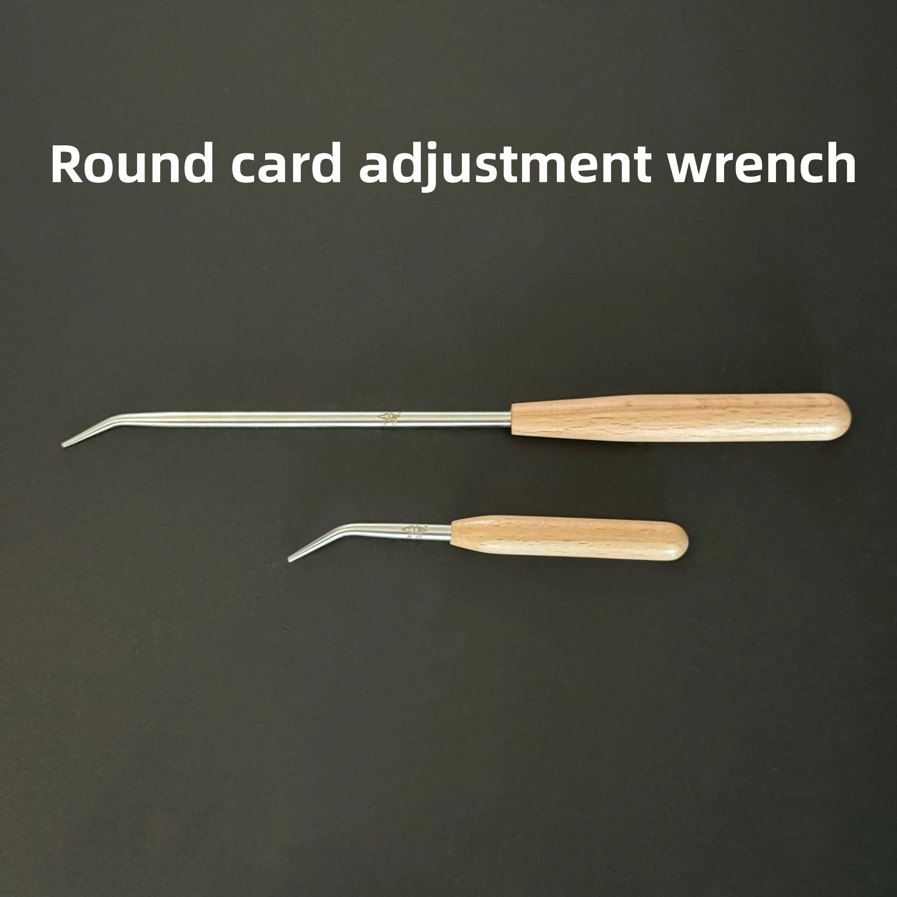 

Xuan Gong Piano Tuning Tool Round Card Key Wrench Woodworking Nail Wrench Cord Needle