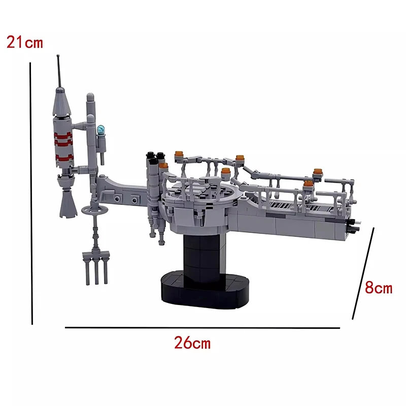 Bricklink 75294 Ideas Famous Star Movie Scene MOC Cloud City Duel on Bespin Diorama Model Sets Building Blocks Kid Toys Gift