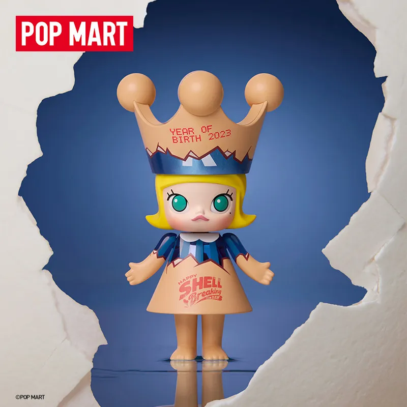 POPMART MEGA ROYAL MOLLY 100% Anniversary Series1 Blind Box Mystery Box Guess Bag Toys Doll Cute Anime Figure