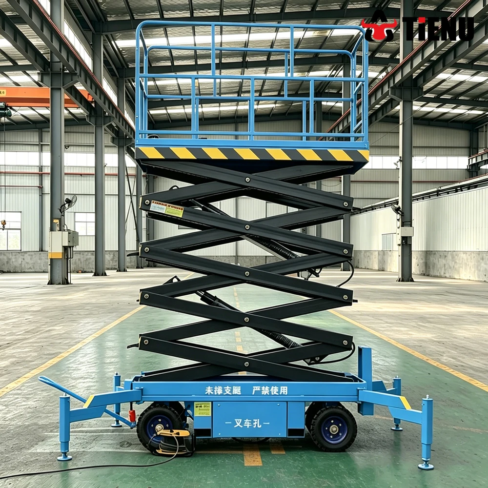 Electric Aerial Work Platforms Tracked Self Propelled Aerial Work Platforms, and Self Propelled Tracked Scissor Lifts.