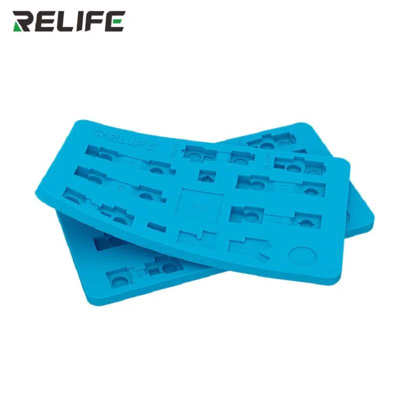 RELIFE RL-004FB IPX-14 Dot Matrix Multifunctional Repair PadWith Fixed Slot High Temperature FACE ID Resistant Fixed Fixture Pad
