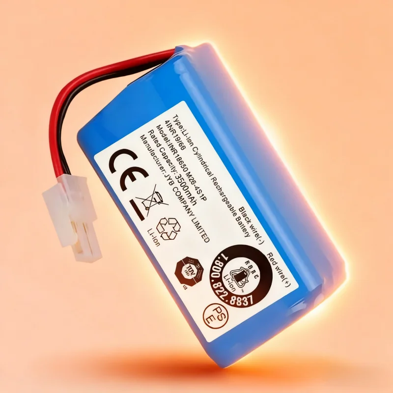 

Battery for ILIFE A4 A4s V7 V7s Plus A6, 14.8V 3500mAh 4S1P Li-ion Battery Pack for Robot Vacuum Cleaner Parts and Accessories