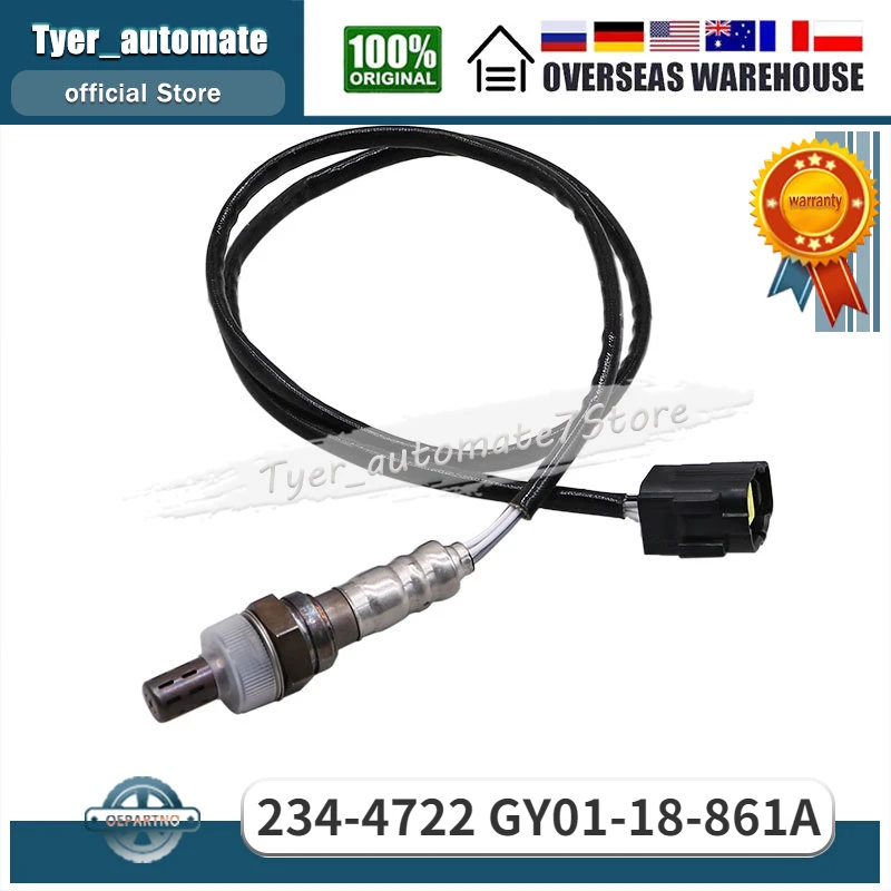 For 2000-2001 Mazda MPV 2004-2005 Mazda Miata 1999-2003 Mazda Protege 234-4722 GY01-18-861A Upstream Oxygen Sensor O2 Sensor