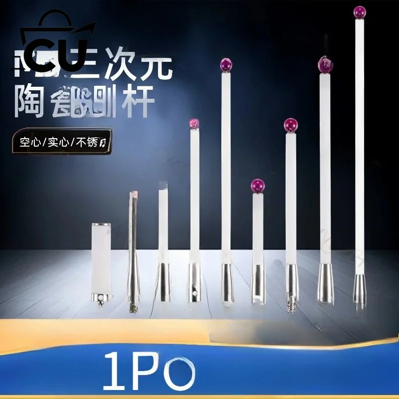 M4 Solid Ruby Ceramic Measuring Needle 6.0mm, Compatible with CNC Probe A-5000-3709/3712