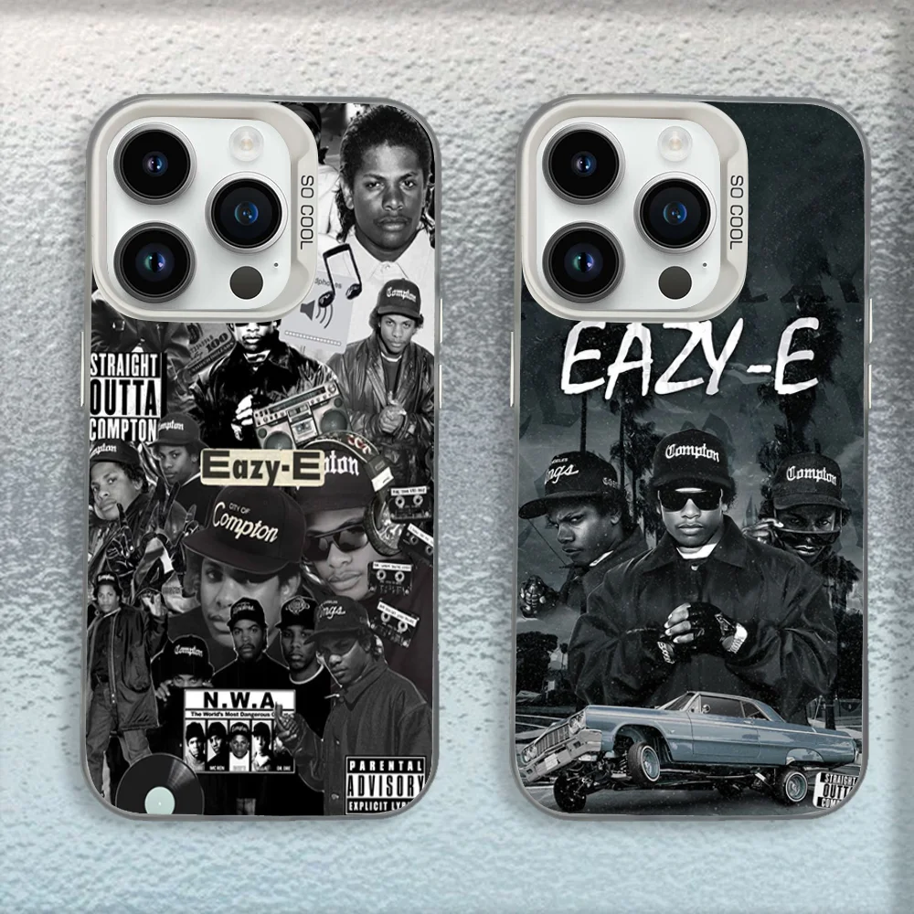 

Rapper Singer E-Eazy Phone Case For iPhone 16,15,14,13,12,11,Mini,Pro,SE,MAX White Matte Shockproof Cover