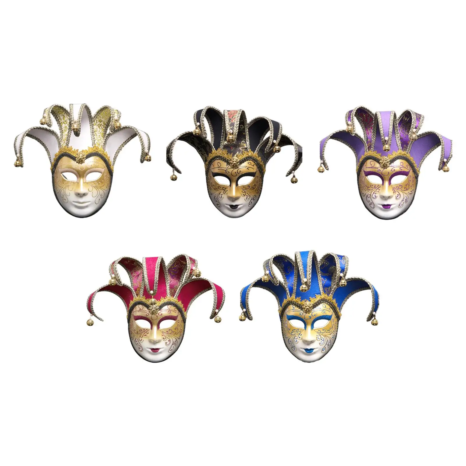 

Mardi Gras Mask Role Cover Fancy Dress Headgear Costume Props for Party Birthday