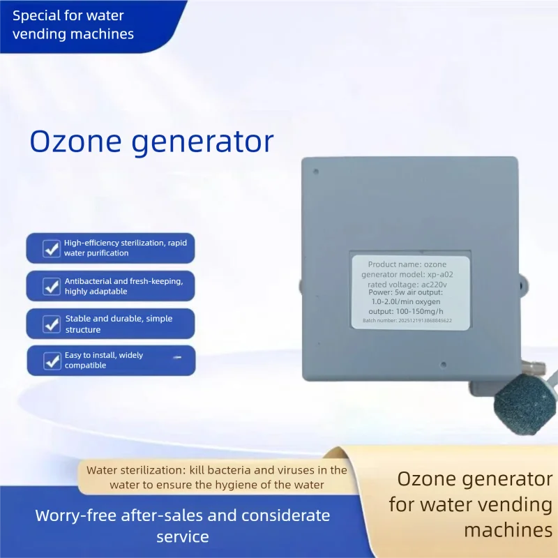 Water Vending Machine Ozone Sterilizer Air Pump Ozone Generator Module For RO System Water Treatment