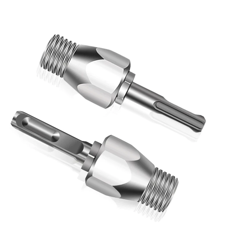 Power Tool Accessories M22 Thread Electric Hammer Drill Adapter Round/Square Handle Percussion Hammer Drill Chuck Converter
