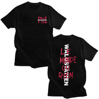 Rapper PNL Que La Famille Le Monde Chico Album T-shirt Men Women Fashion Hip Hop Short Sleeve T-shirts Cotton Casual T Shirt Top