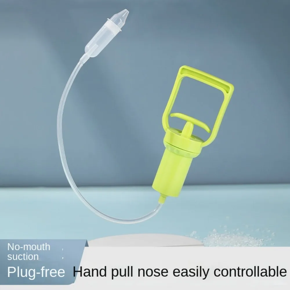 

Newborn Manual Nose Cleaner Silicone Head Snot Vacuum Suction Children Nasal Aspirator Baby Cleaning Care Sinusitis Nasal Wash