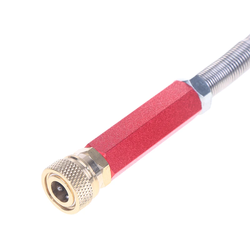 Tubo flessibile per pompa in TPU 63mpa con tubo flessibile di gonfiaggio a molla ad alta pressione in rame rapido femmina da 6 mm 4500 psi