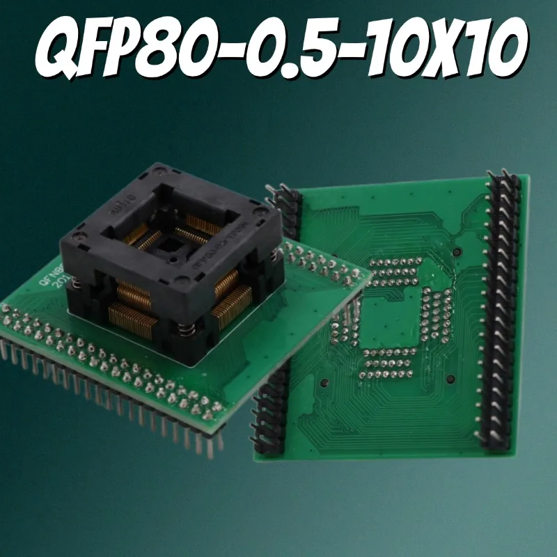 QFP80 Flip-Top Test Soket 0,5mm Pitch: Bir Elektronik Mühendisi Olarak Gerçek Dünya Performans Analizi