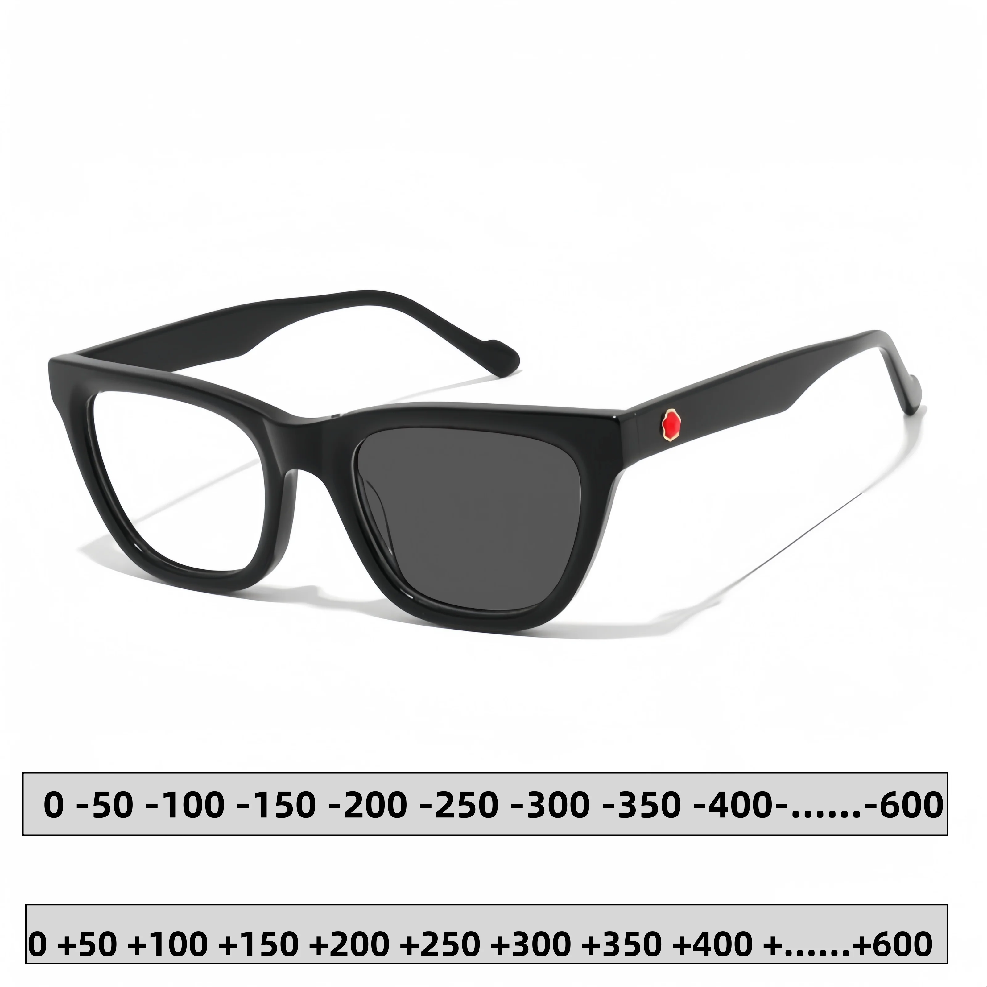 

Acetate Reading Glasses Men Myopia Prescription Glasses Luxury Hyperopia Photochromic Eyewear