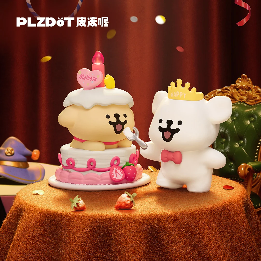 

Maltese'S Figures Little Joys Series Mystery Plzdot Blind Box Cute Collectible Trendy Toy Desktop Ornament Trend Genuine Gift