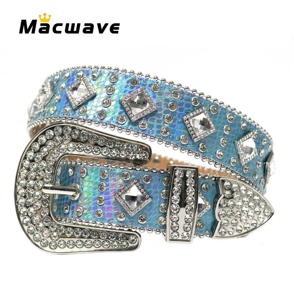 Hot Rhinestones Belt Studded Belts for Men Diamond Luxury Strap For Men Women Fashion Designer ремень кожаный мужской