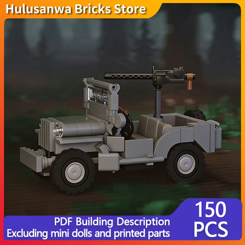 

US Utility Truck Model MOC Building Bricks War Equipment Modular Technology Gifts Holiday Assemble Children Toys Suit