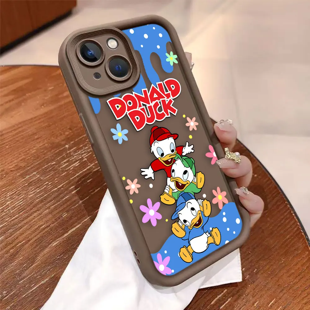 Didney Donald Daisy Duck Phone Case For VIVO Y15S Y20 Y21 Y27 Y28 Y50 Y51 Y72 Y75 Y76 Y77 Y78 Y81 Y91 Y93 Y100 Case Funda Shell