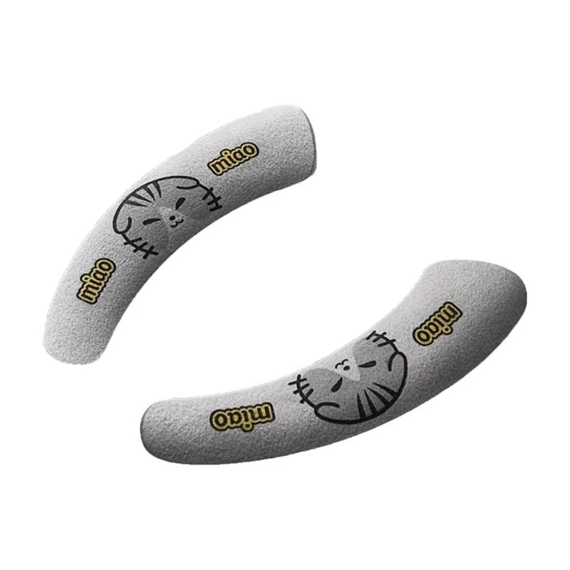 

652F 2Pcs Toilet Washer Toilet Cover Sticker Toilet Cushions Plush Toilet Warmer Travel Cushion Warmer Toilet Cushion