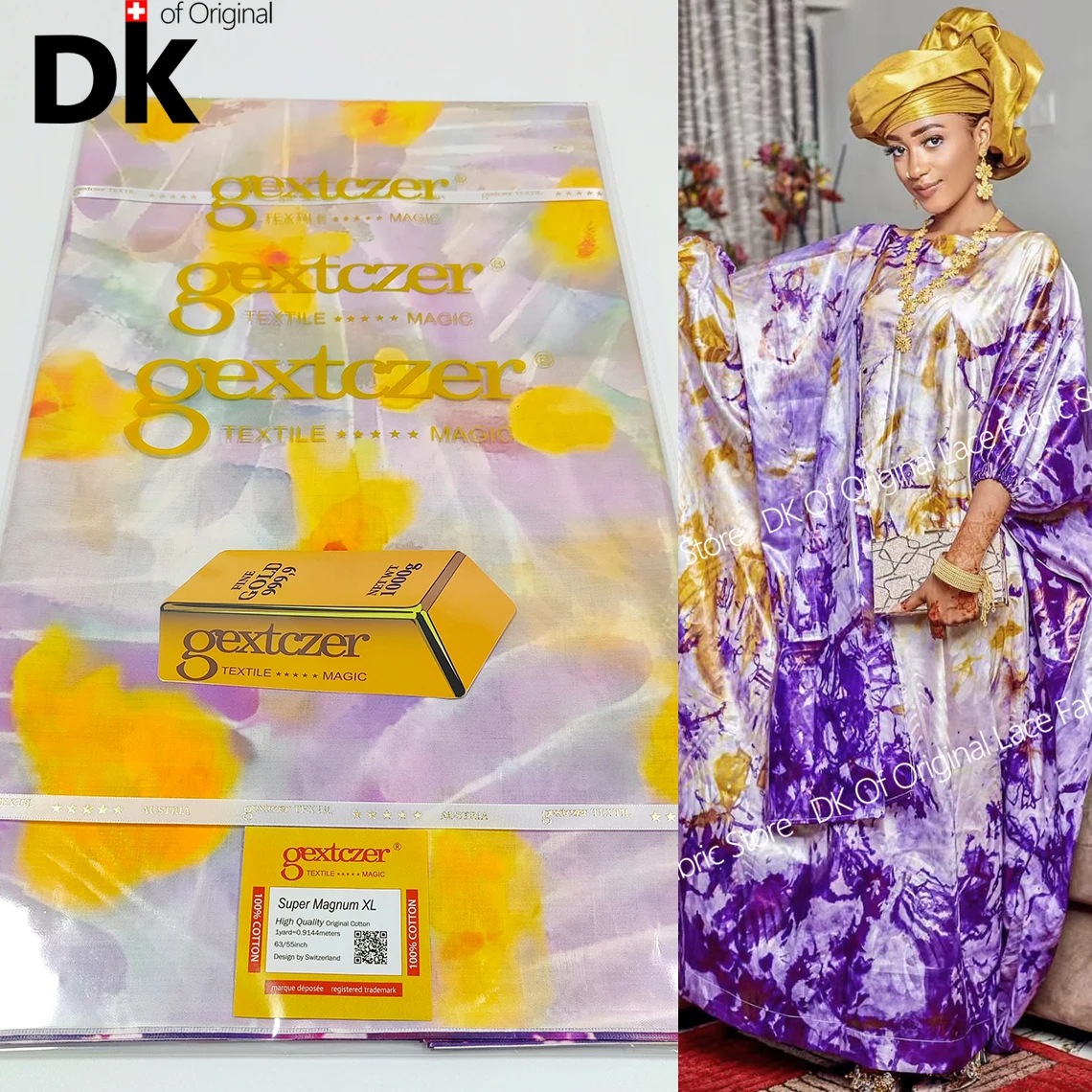 Mali Bazin Fabric For Women Dress DIY Original 2026 High Quality 5 Yards Lace Jacquard Printed Basin Nigeria Wedding Material